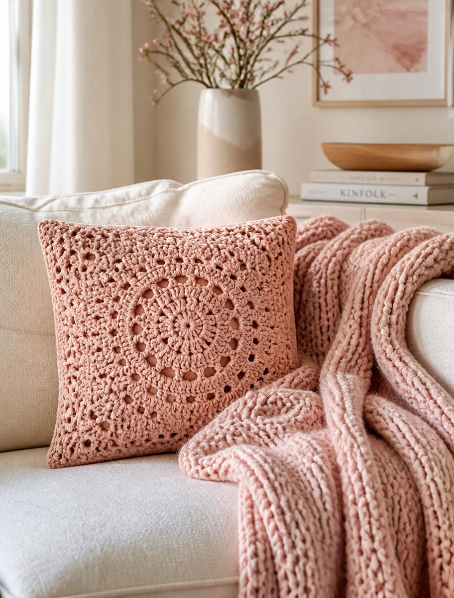 Handmade crochet home decor collection by Soft Knots